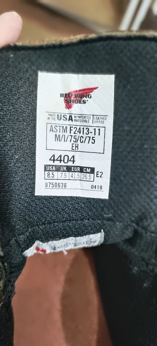 РЕДВИНГ ботинки за 50000 тг.