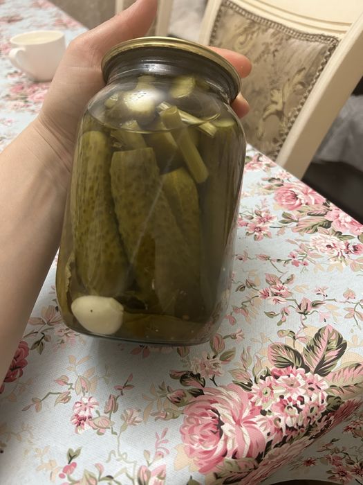 Огурцы соленые ,домашние