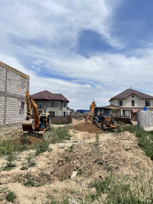 Трактор 3в1 спецтехника эксковатор погрузчик