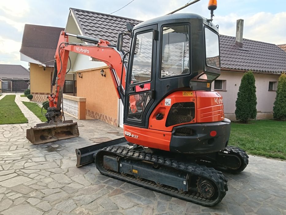 Miniexcavator kubota u 35