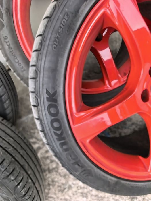 5x100 17  M. A. K.   с много  добри гуми