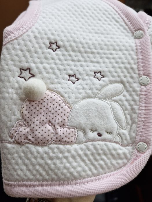 НОВО бебешко елече за момиче 0-3 м