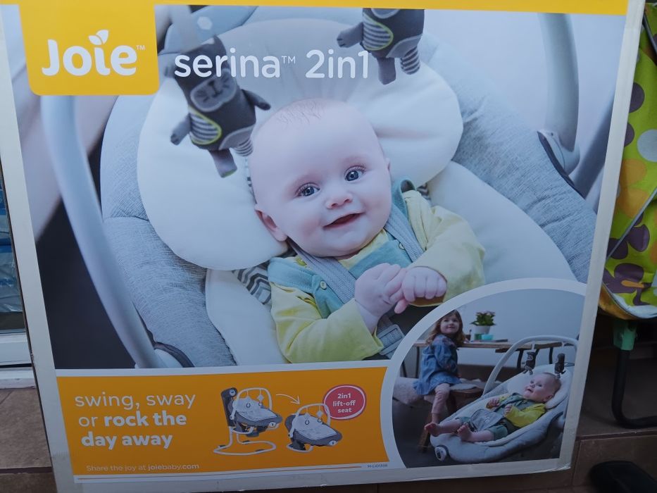 Чисто нова люлка и шезлонг 2 в 1  Joie Starry night в гаранция