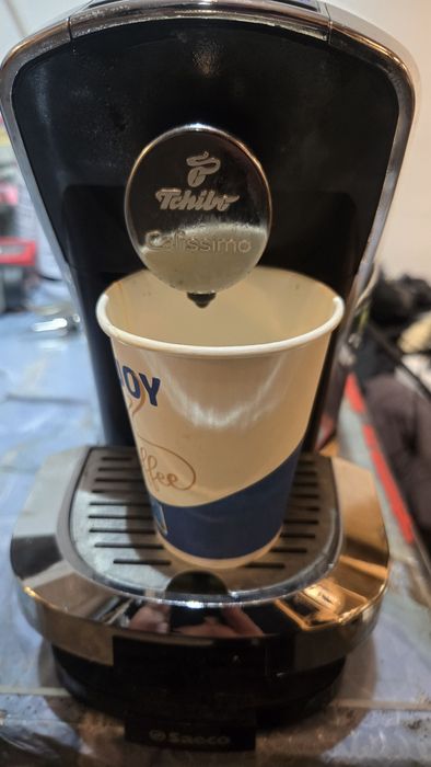 Vand aparat de cafea cu capsule  Saeco  Tchibo