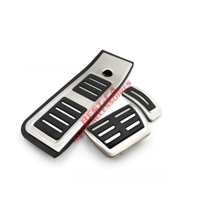 Set ornamente INOX sport pedale automata pentru Audi A6 C8 (2018-2025)