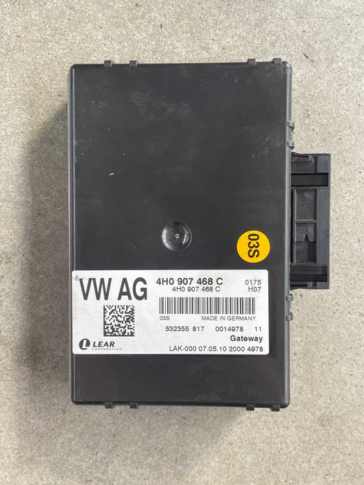 Modul CAN Gateway Audi A8 4H cod 4H0907468C