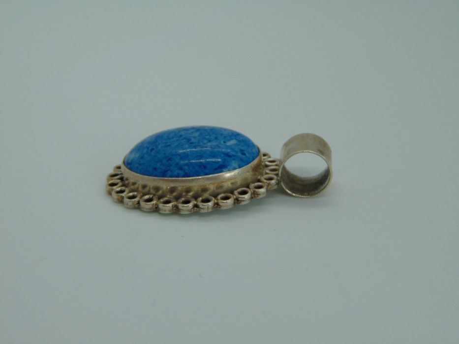 Pandantiv din argint cu piatra, Mexic