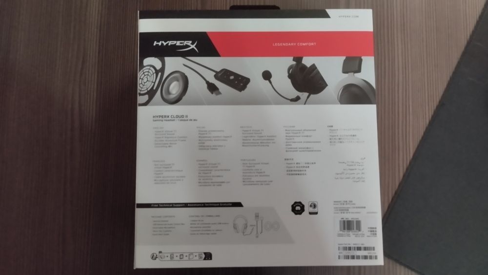 Наушники HyperX Cloud 2, новые