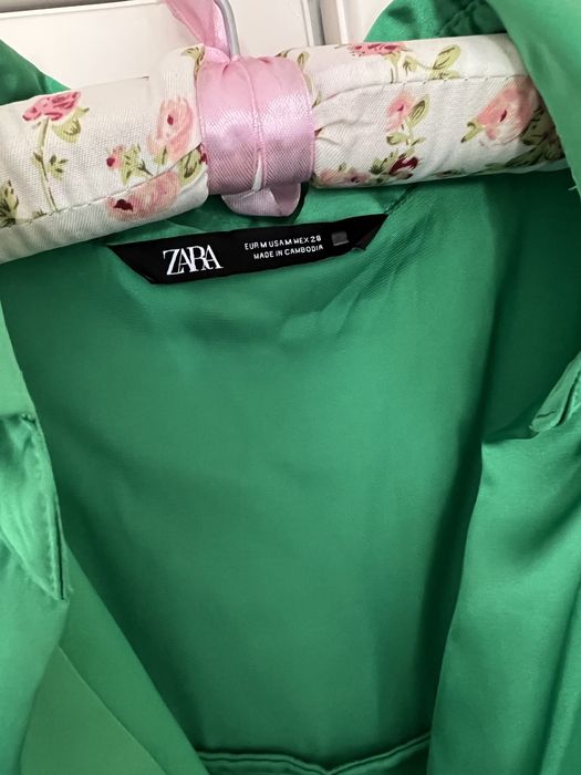 Сатенена риза zara