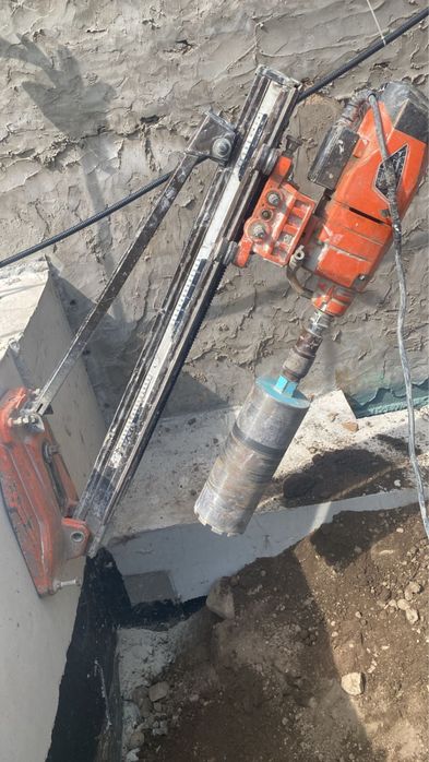 Алмазное сверление, бурение