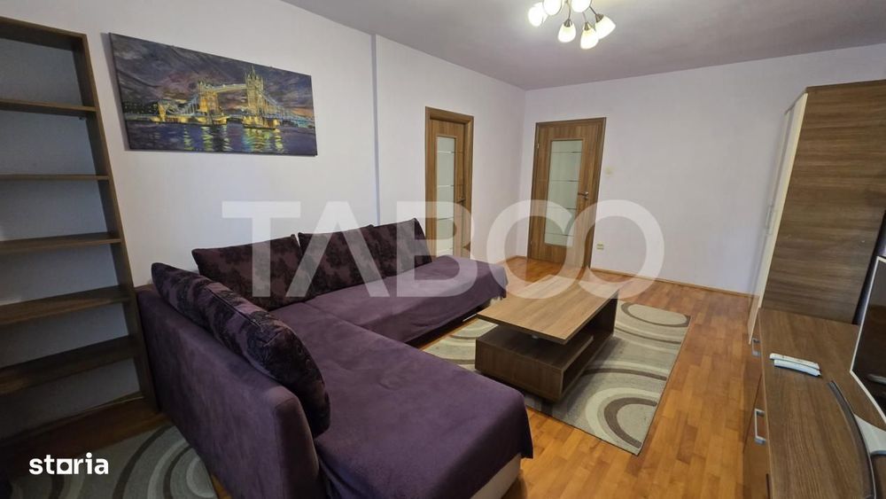 Apartament de vanzare 2 camere 60mp bloc cu lift in zona Garii Sibiu — fotografia 1
