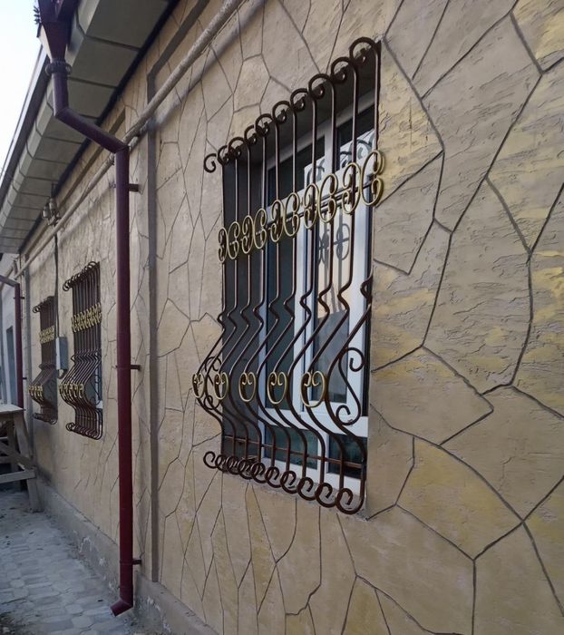 Темир Даруаза Есик пластик айна Капы сложный замок Колённый стекло