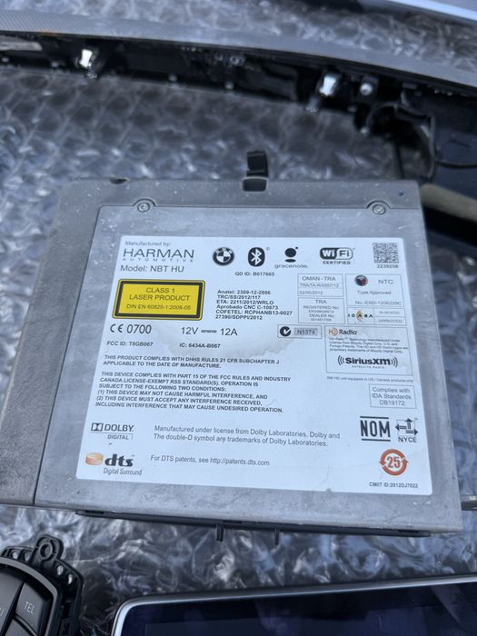 Нбт БМВ Х5/Х6 ф15/ф16 2015г (nbt bmw x5/x6 f15/f16 )