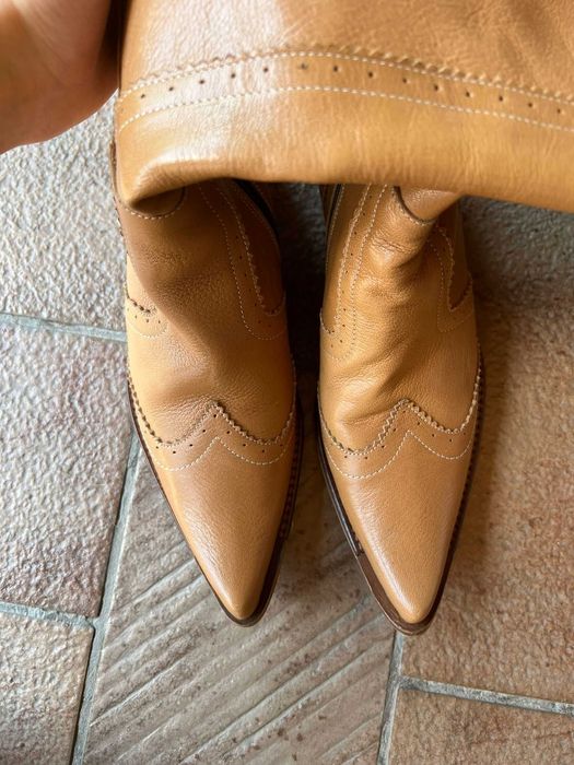 Cizme din piele naturala