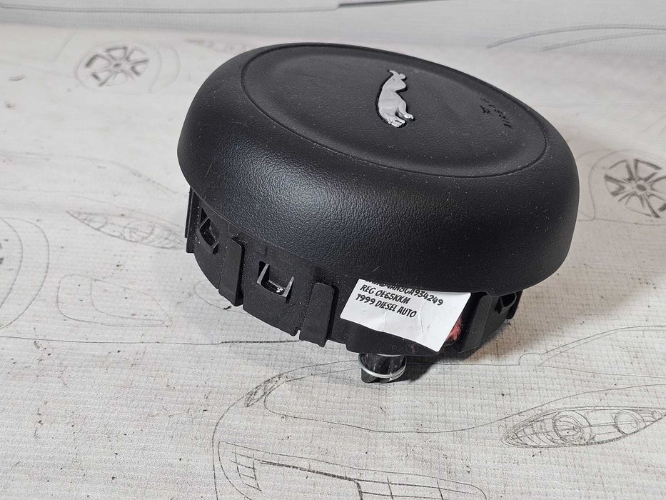 Airbag volan șofer Jaguar XE X760 / XF X260 / F-Pace X761 2015-2020 2015 2.0d 132kW Cod OEM: GX73-043B13-AD (5E3)