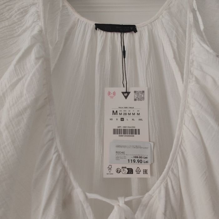 Rochie alba Zara