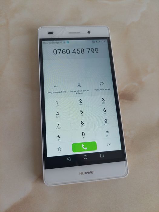 Vând Huawei P8 Lite alb fără probleme + folie de protecție BONUS /poze