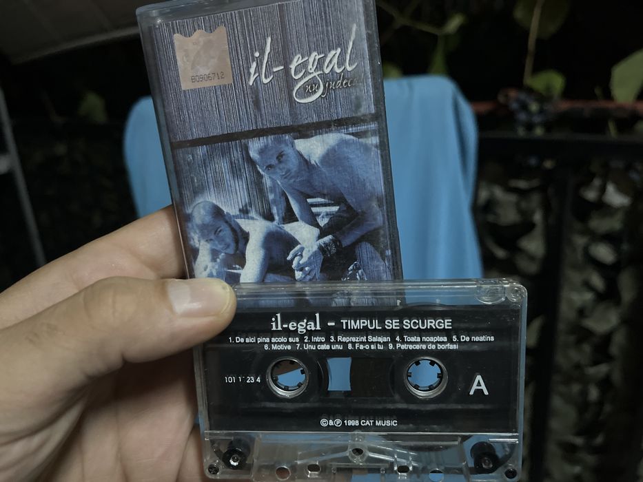 BUG MAFIA - De cartier (1998) / Il-Egal - Timpul se scurge (1998) - Casete audio originale