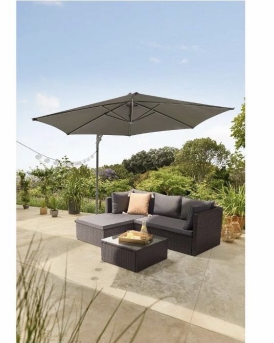 umbrelă de soare suspendată (cantilever) pentru terasă sau grădină Nouă