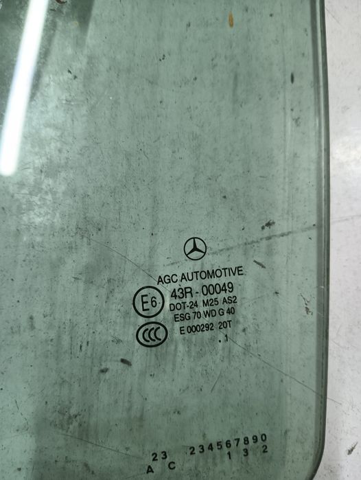Geam Stanga Spate Mercedes-Benz C-Class W204 2007 - 2014