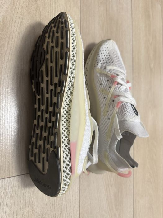 Tenisi barbati 4D Fusio, alb, textil, 40 2/3 EU