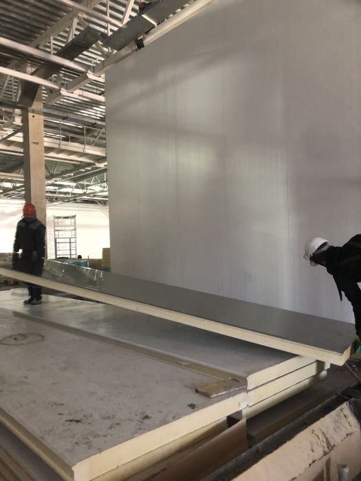 Монтаж Сэндвич панелей