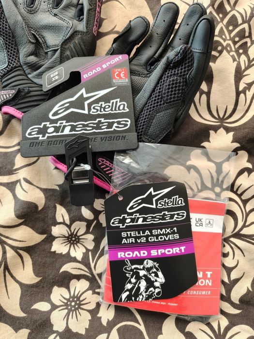 Дамски Кожени Ръкавици за мотор Alpinestars Stella SMX-1 Air V2