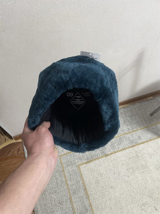 Ушанка цвет хаки