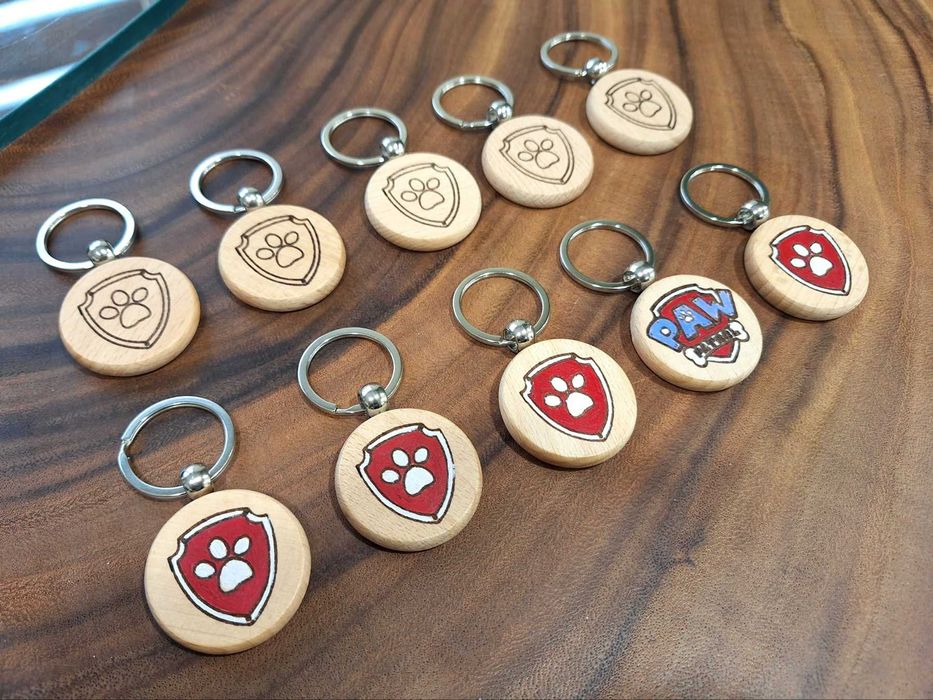 Детски Дървени Ключодържатели PAW Patrol