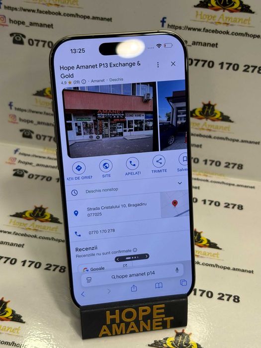 Hope Amanet P13 Iphone 16 PRO IMPECABIL