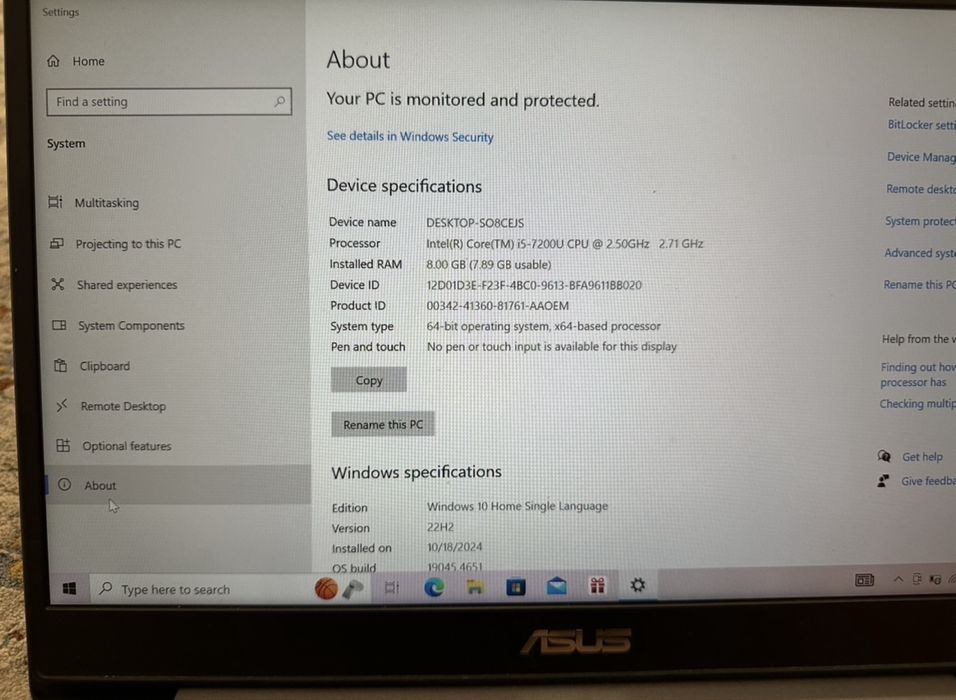 Продам мощный ультрабук от ASUS