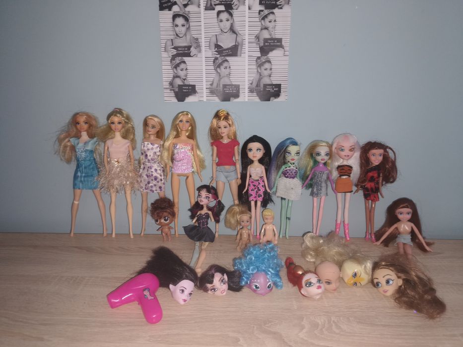 Лот кукли monster high, barbie, Bratz