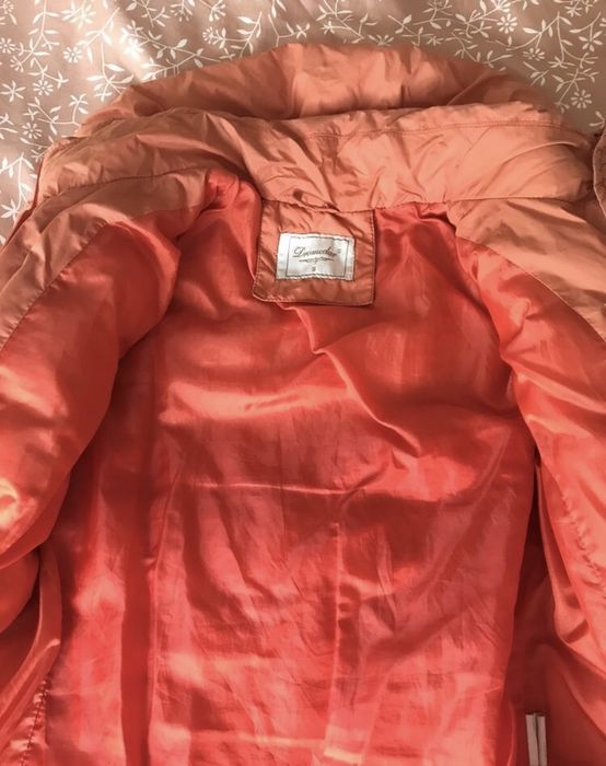 Дамско късо оранжево яке