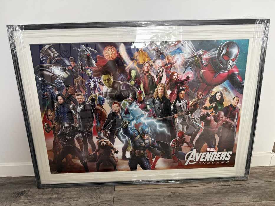 Vand tablou inramat Avengers