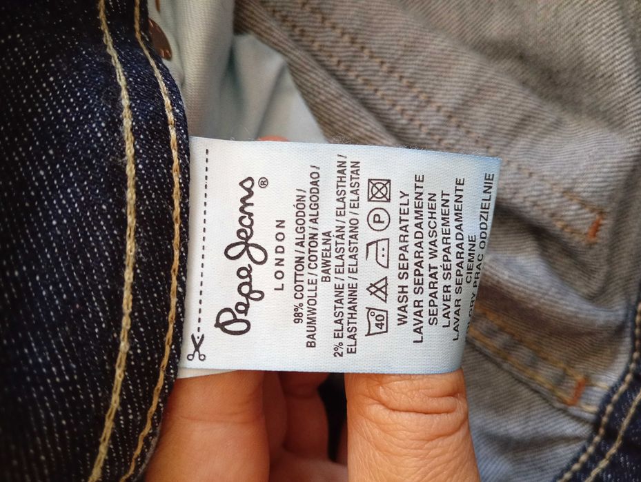 Blugi dama evazați Pepe Jeans London, model Victoria,anii 2000,made in Maroc, talie joasă