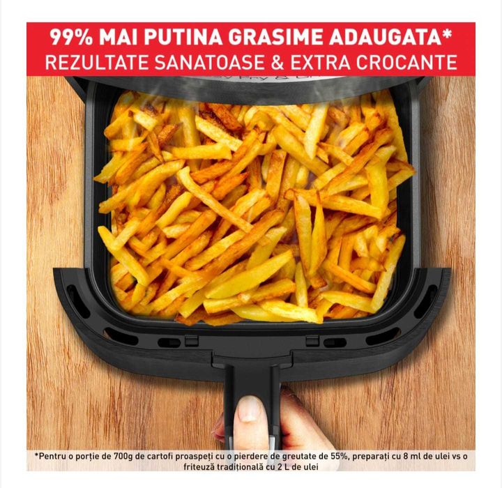 Friteuza cu aer cald TEFAL EY505 D15