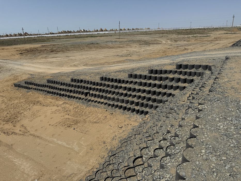 Геосетка геоячейка