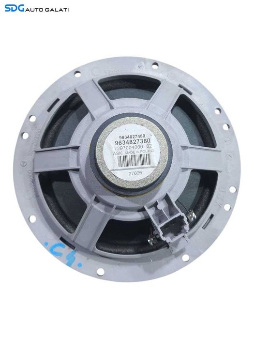 Boxa Difuzor Usa Portiera Spate Peugeot 307 2001 - 2008 Cod 9634827480 9634827380 [L8468]