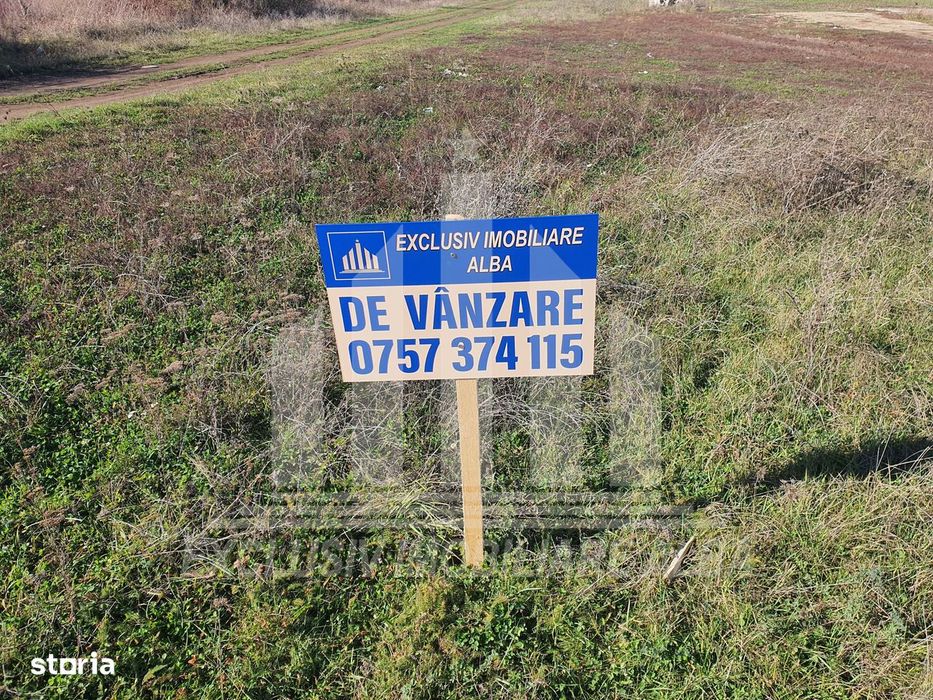 Teren intravilan | Pentru constructie | 1660 mp | Izvoarele-Blaj
