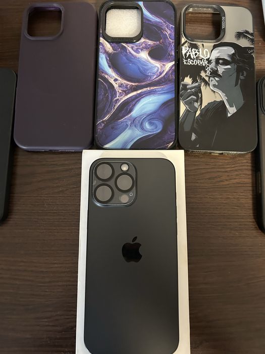 Schimb iPhone 16 Pro Max 256GB – full box - stare excelentă + huse