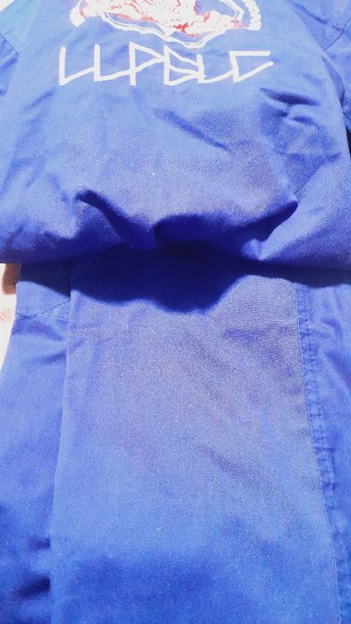 Кастюм на дзюдо.