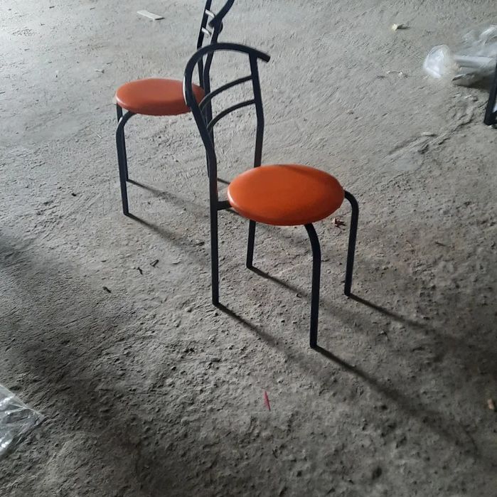 Стол и стул на заказ из нержавейки