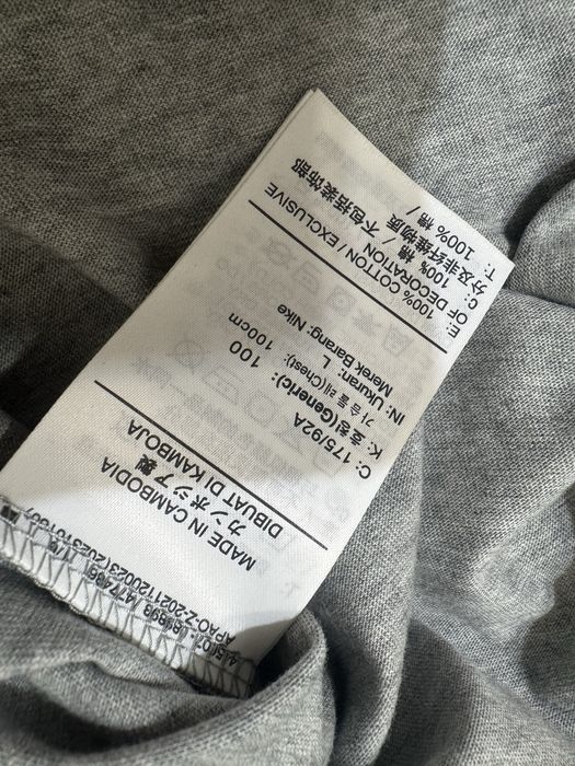 Серая футболка NIKE