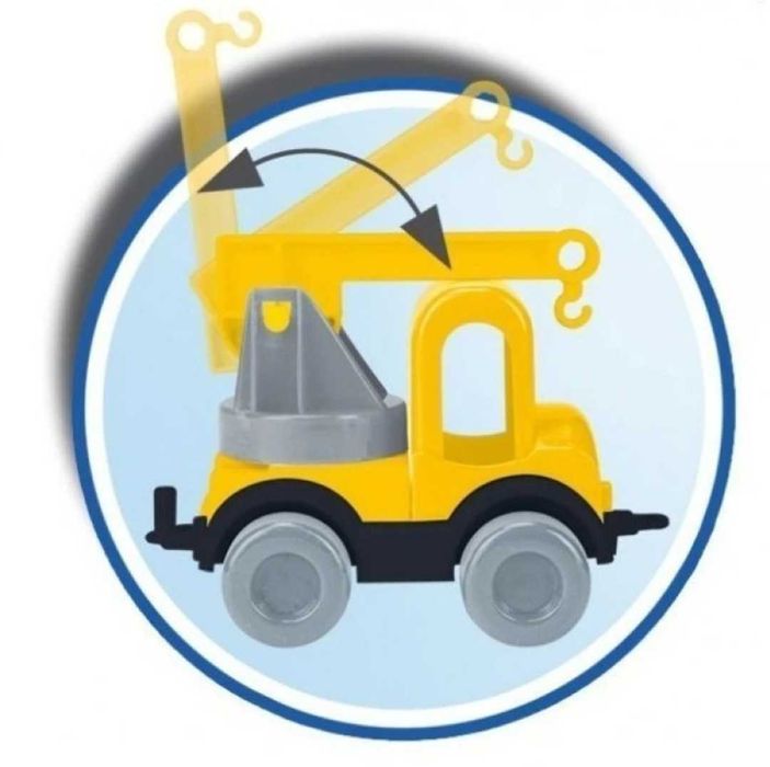 Детски конструктор и писта - строителна площадка