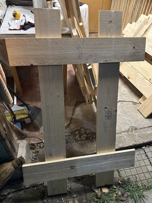 Дървени пана за ограда