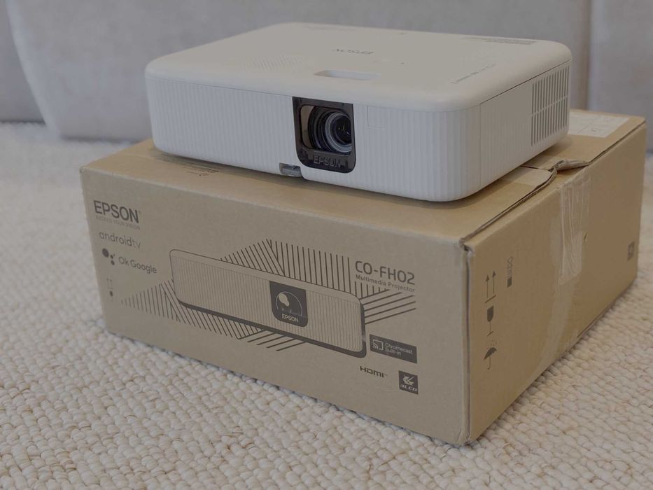 Smart ПРОЕКТОР EPSON CO-FH02, Android TV, 3LCD, Full HD