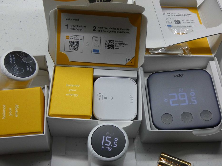Tado X Smart thermostat Умен термостат радиатор, парно, Bridge X