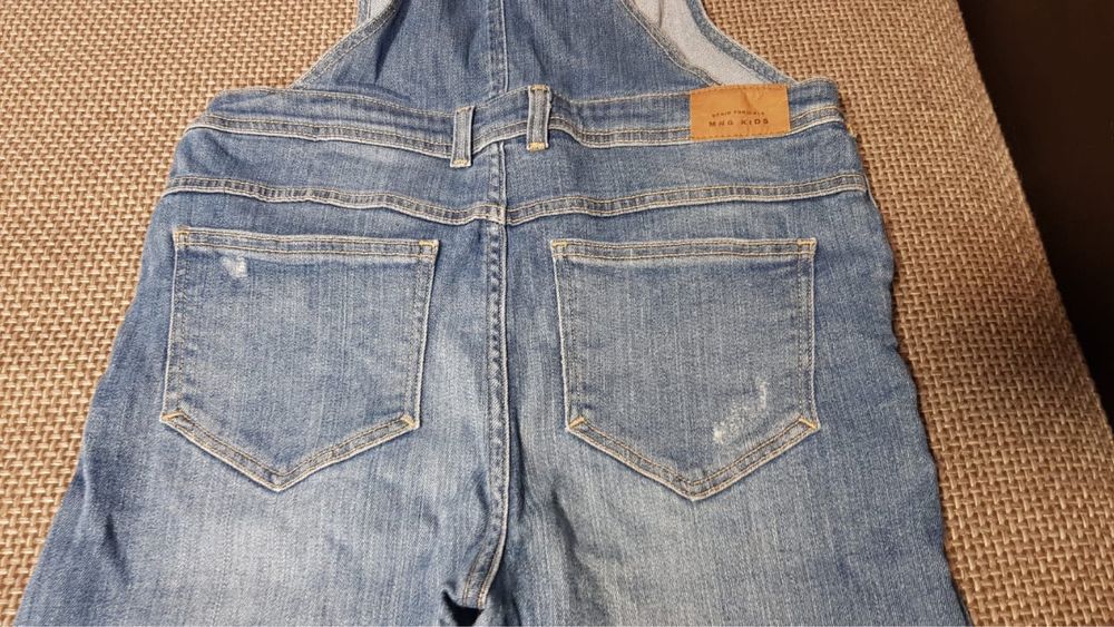 Джинсовые комбинезон  Mango kids + стильная джинсовка