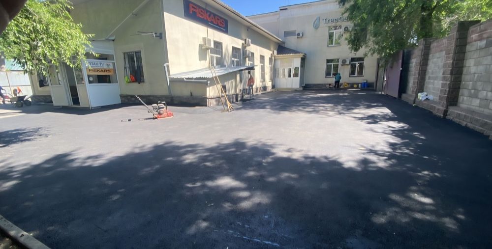 Укладка асвальта