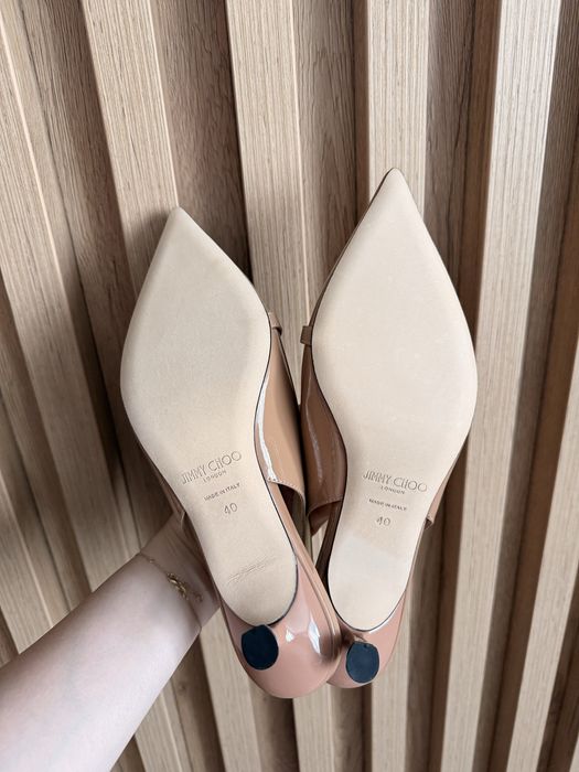 Jimmy Choo Amita Slingback – нови, размер 40 (отговарят на 39)